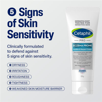 Cetaphil Pro Eczema Prone Soothe & Repair Cream 226g