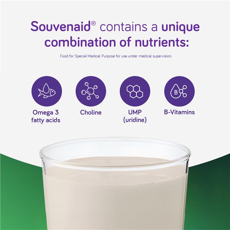 Souvenaid Vanilla 125ml 4 Pack