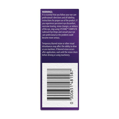 Systane Complete Lubricant Eye Drops 10ml