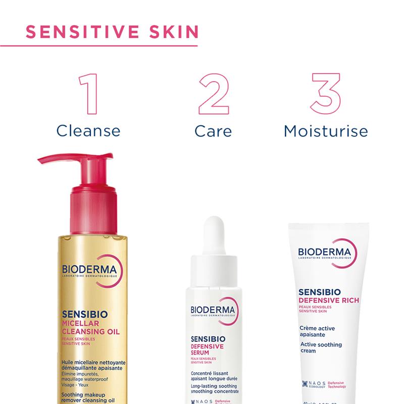 Bioderma Sensibio Micellar Oil Cleanser Makeup Remover for Sensitive Skin 150ml