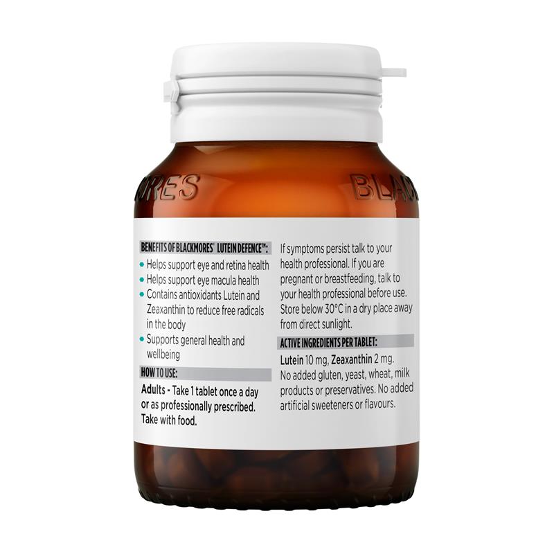 Blackmores Lutein Defence 60 Tablets - GimmeNow