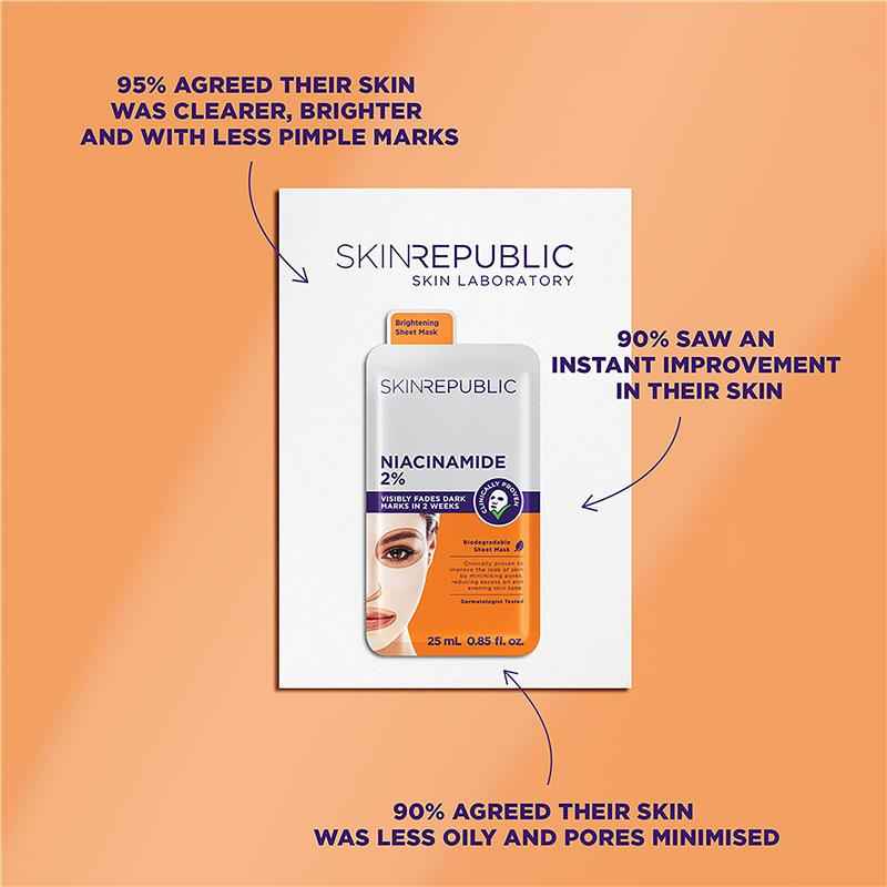 Skin Republic Niacinamide Sheet Mask 25ml