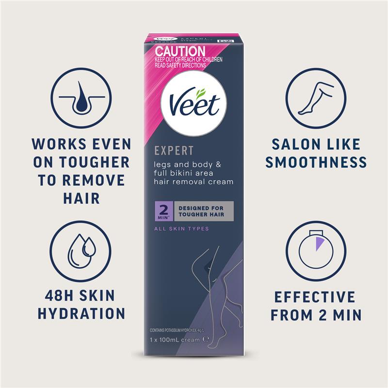 Veet Expert Hair Removal Cream 100ml