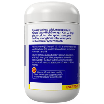 Nature's Way K2+D3 120 Capsules