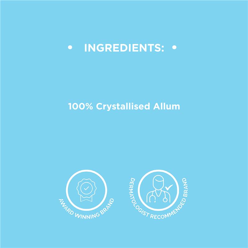 Dermal Therapy Crystal Deodorant Stick 120g