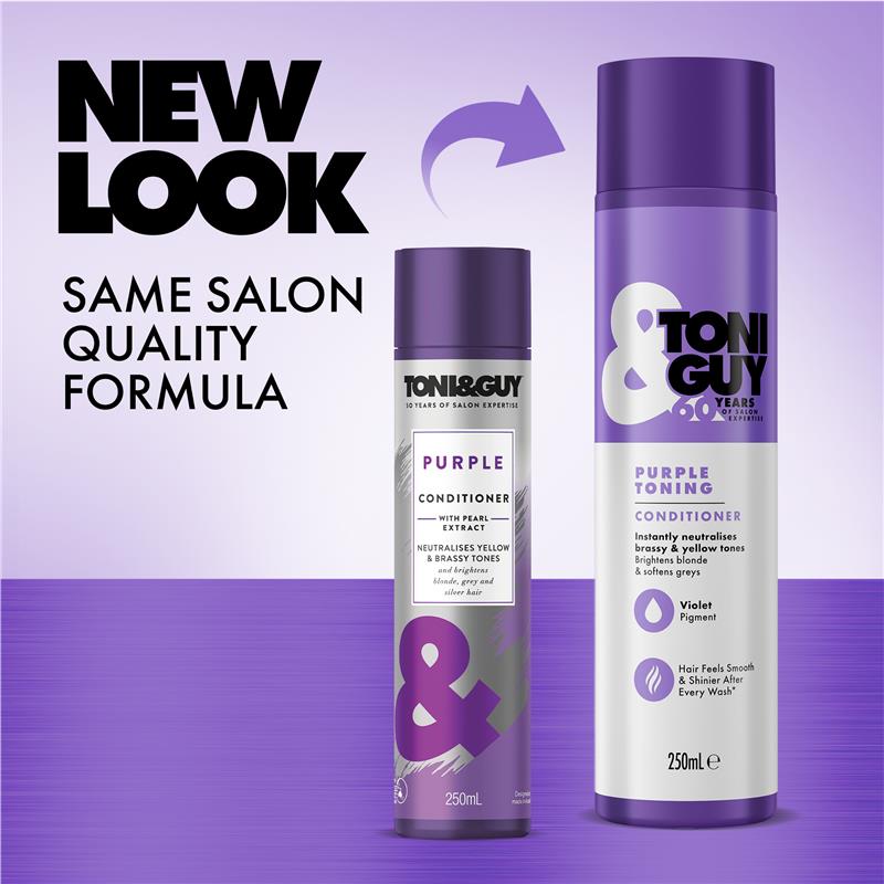 Toni & Guy Purple Conditioner 250ml