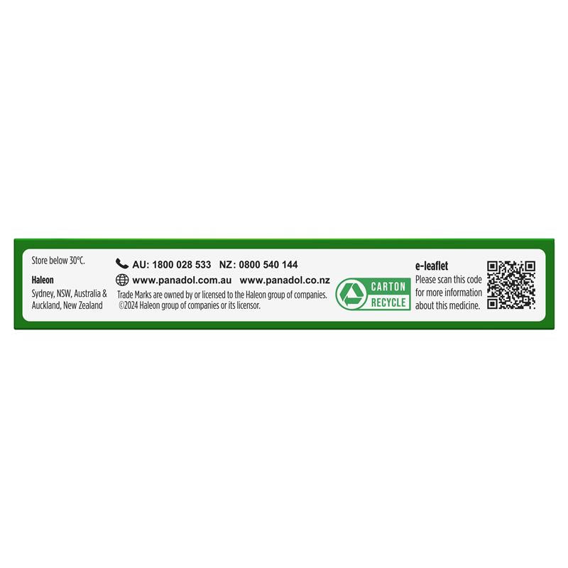 Panadol Paracetamol Pain Relief 16 Tablets