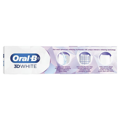 Oral B Toothpaste 3D White Intensive Whitening Diamond Clean 94g