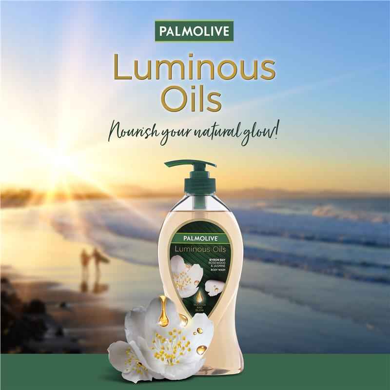 Palmolive Luminous Oils Body Wash Rosewood & Jasmine 750ml