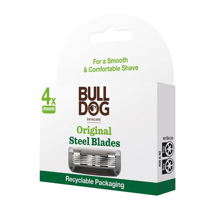 Bulldog Original Steel Blades 4 Pack