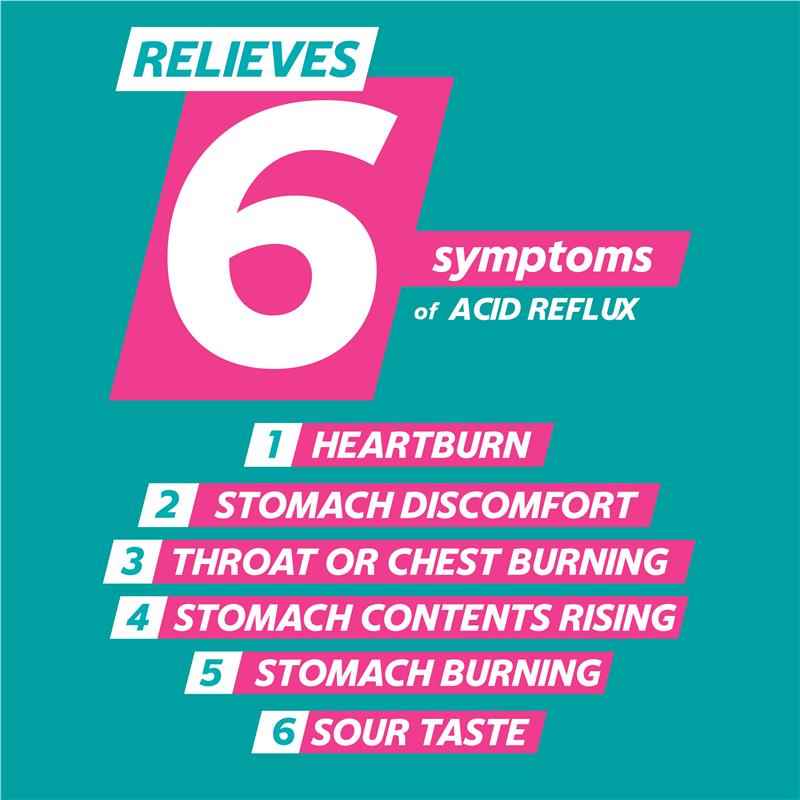 Gaviscon Dual Action Chewable Tablets Peppermint Heartburn & Indigestion Relief 16 Pack