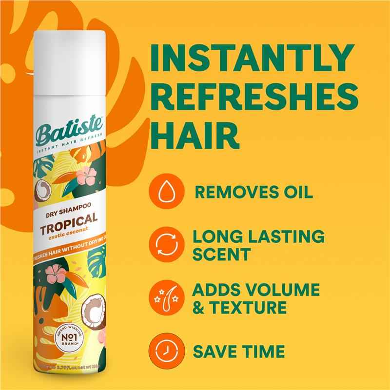Batiste Dry Shampoo Tropic 50ml