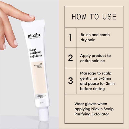Nioxin Scalp Purifying Exfoliator 50ml