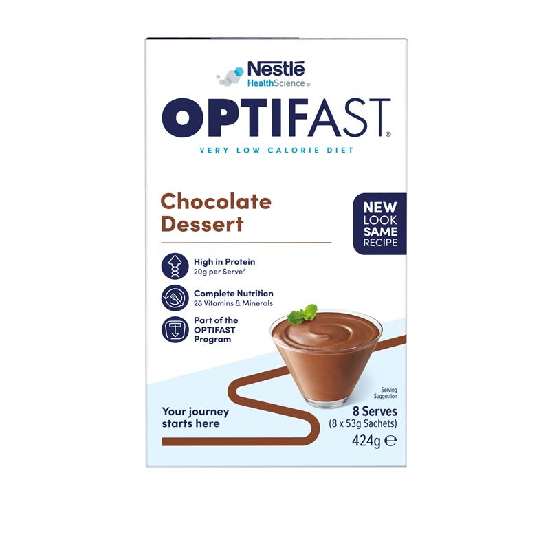 Optifast VLCD Dessert Chocolate 8 x 53g
