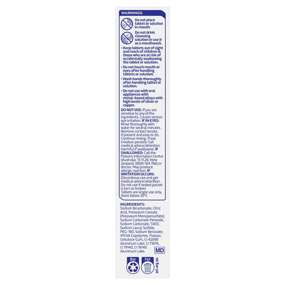 Polident Denture Cleanser Fresh Active Tablets 36