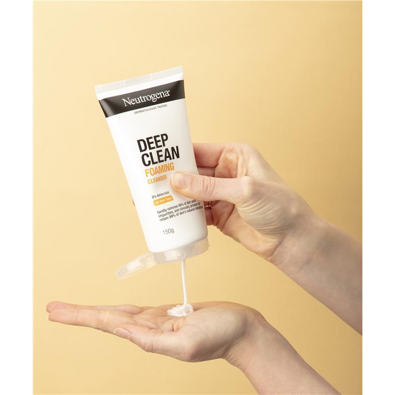 Neutrogena Deep Clean Foaming Cleanser 150g - GimmeNow