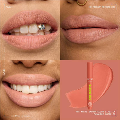 NYX Fat Matte Lip Balm Cashmere Cutie