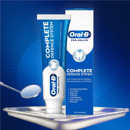 Oral B Toothpaste Pro Health Complete Defence System Deep Clean 2 x 200g  Value Pack