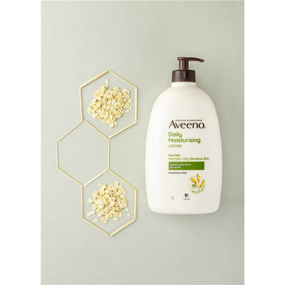 Aveeno Daily Moisturising Fragrance Free Body Lotion 1L - GimmeNow