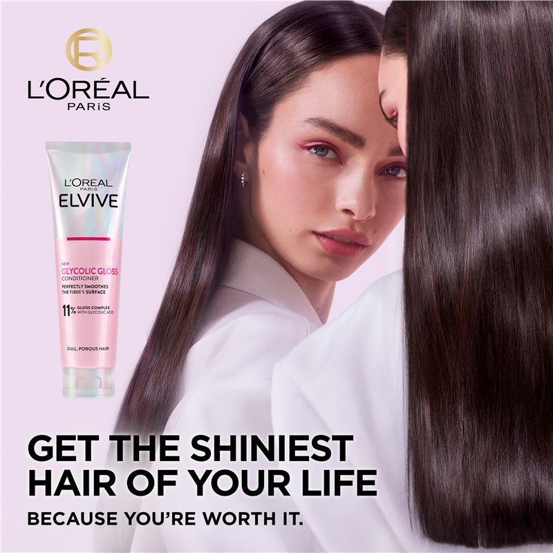 L'Oreal Paris Elvive Glycolic Gloss Conditioner 150ml