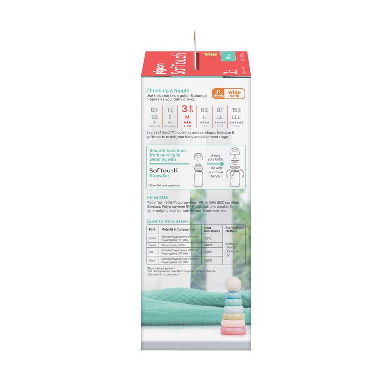 Pigeon SofTouch Bottle PP 240ml