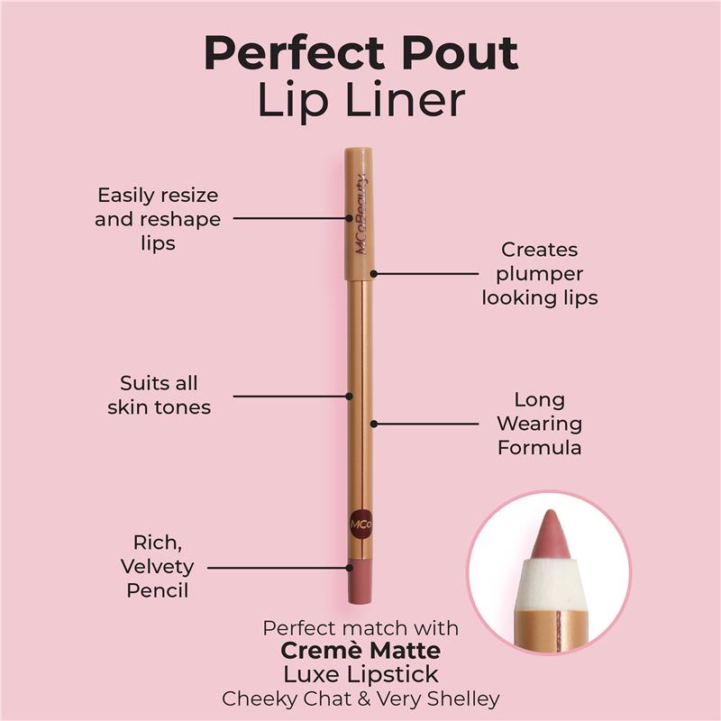 MCoBeauty Perfect Pout Lip Liner Cheeky Chat