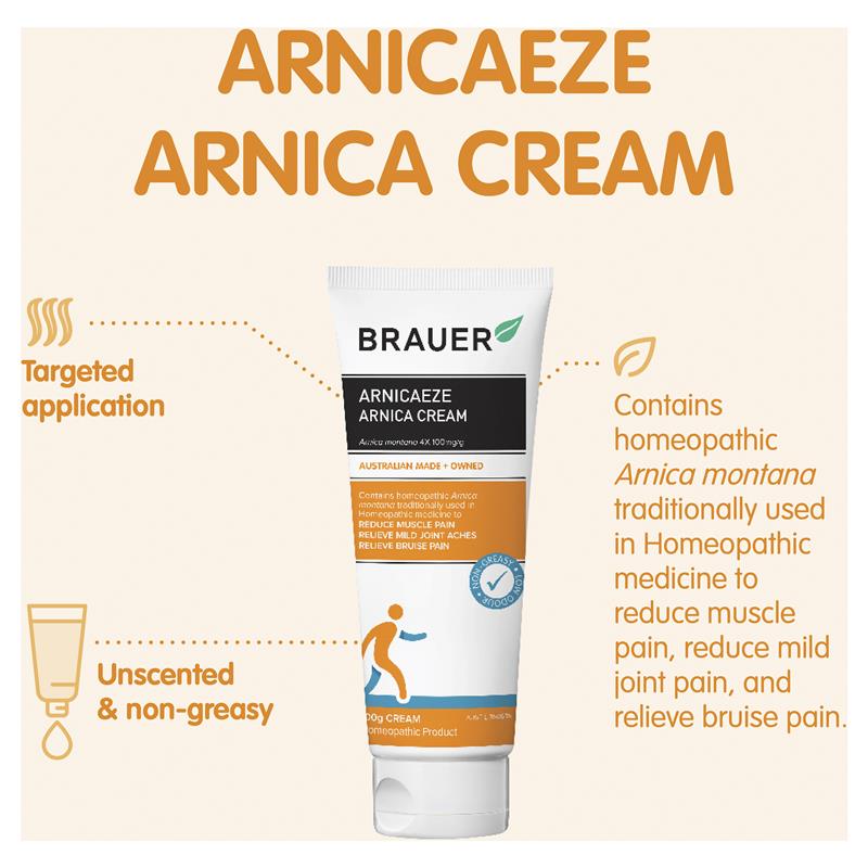 Brauer Arnicaeze Cream 100g