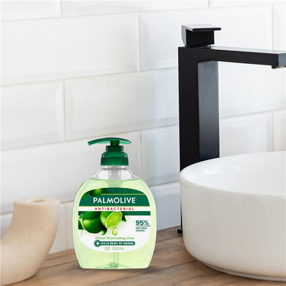 Palmolive Antibacterial Softwash Hand Wash Odour Eliminating Lime 250ml