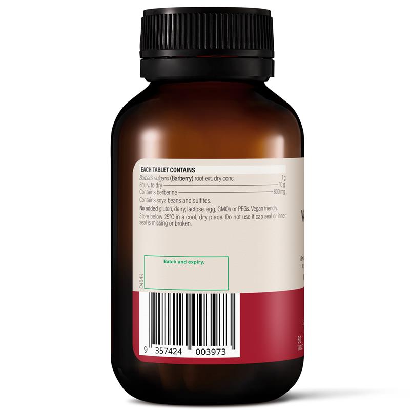 Wanderlust Berberine 60 Capsules