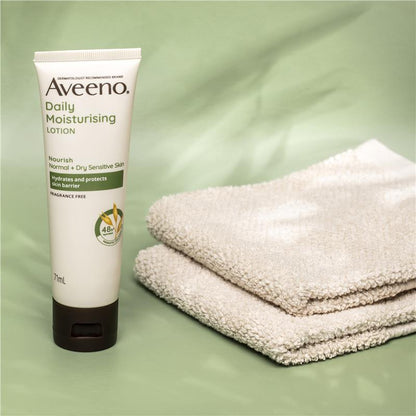 Aveeno Daily Moisturising Fragrance Free Body Lotion 71mL