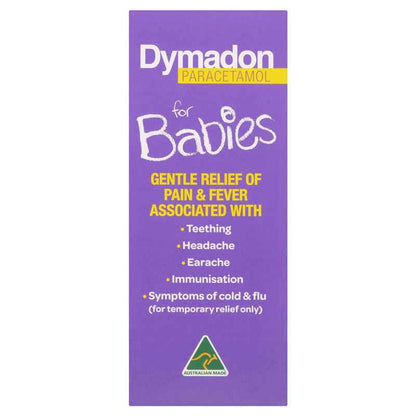 Dymadon for Babies Orange 1 month - 2 years 60mL