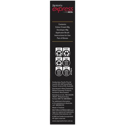 Restoria Express for Men Black