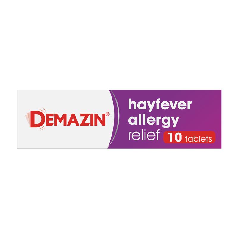 Demazin Allergy & Hayfever 10 Tablets