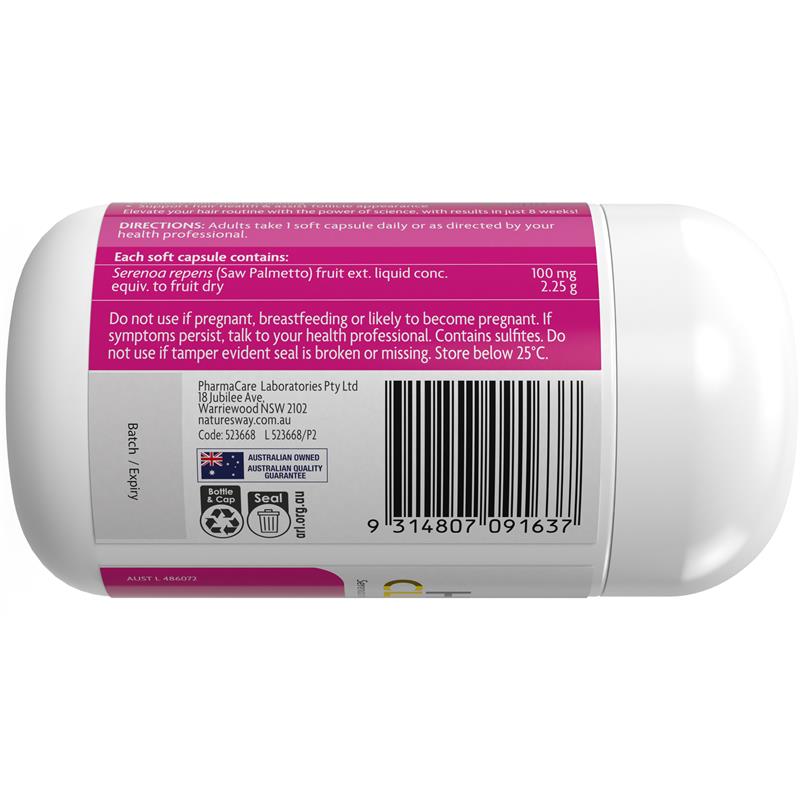Nature's Way Hair Growth Clinical Strength 40 Capsules