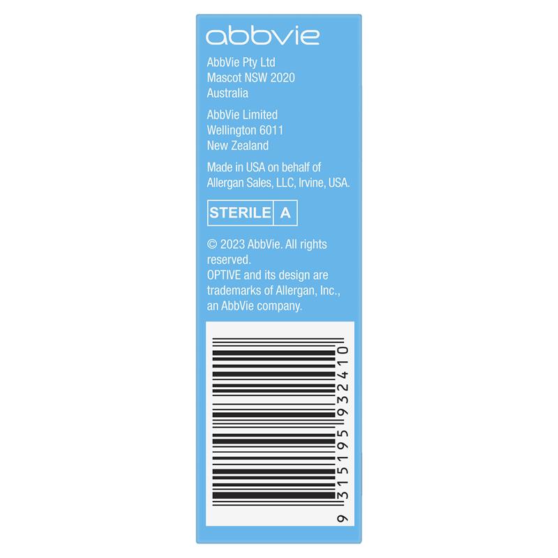 Optive Lubricant Eye Drop 15ml - GimmeNow