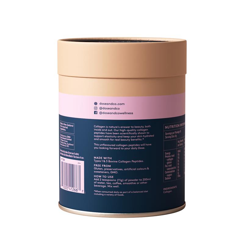 Dose & Co Collagen Peptides Unflavoured 200g - GimmeNow