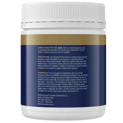 BioCeuticals Ultra Muscleze® Forest Berries 360g