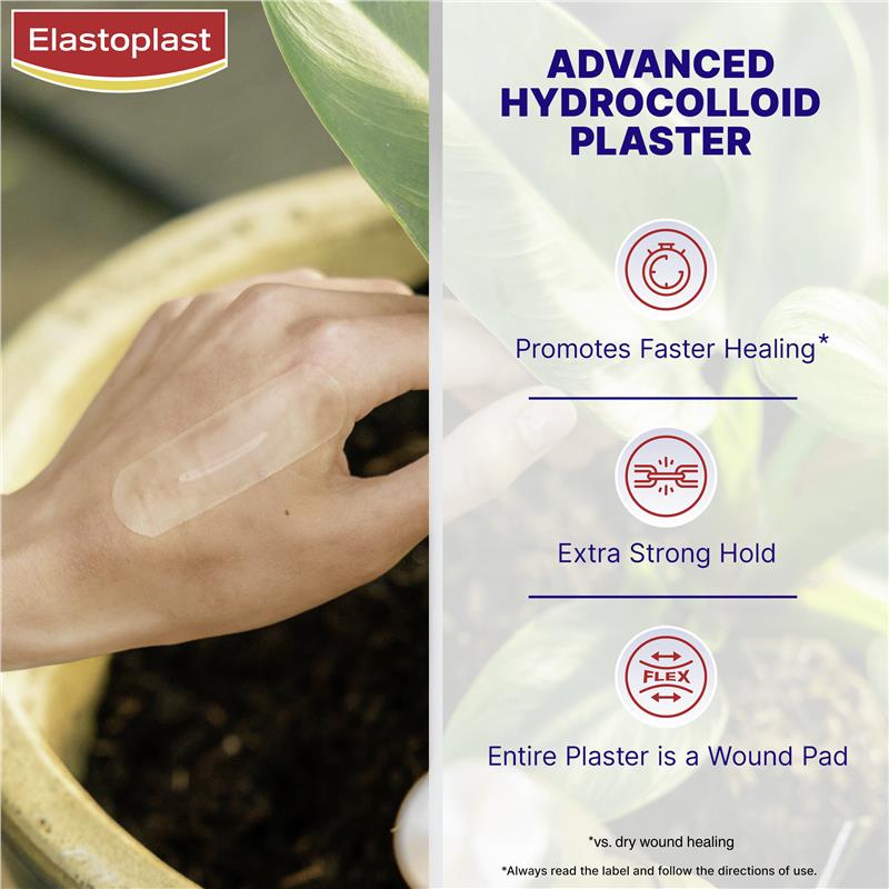 Elastoplast Second Skin Hydrocolloid 10 Plasters