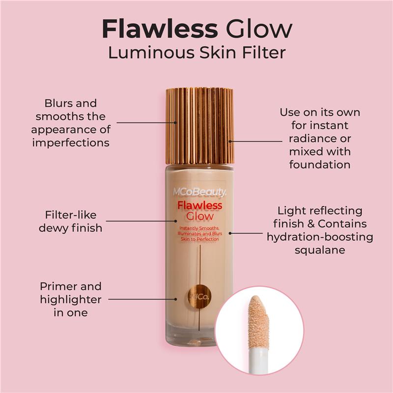 MCoBeauty Flawless Glow Luminous Skin Filter 2 Fair