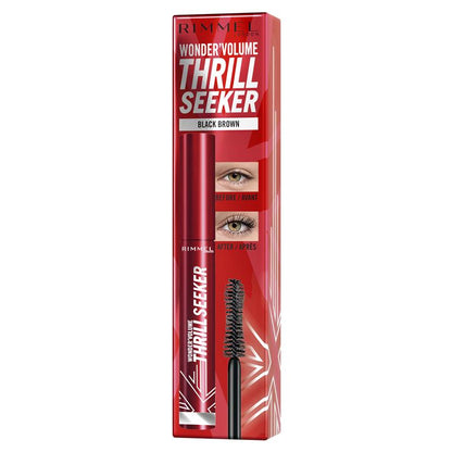 Rimmel Wonder Volume Thrill Seeker Mascara Black Brown 8ml