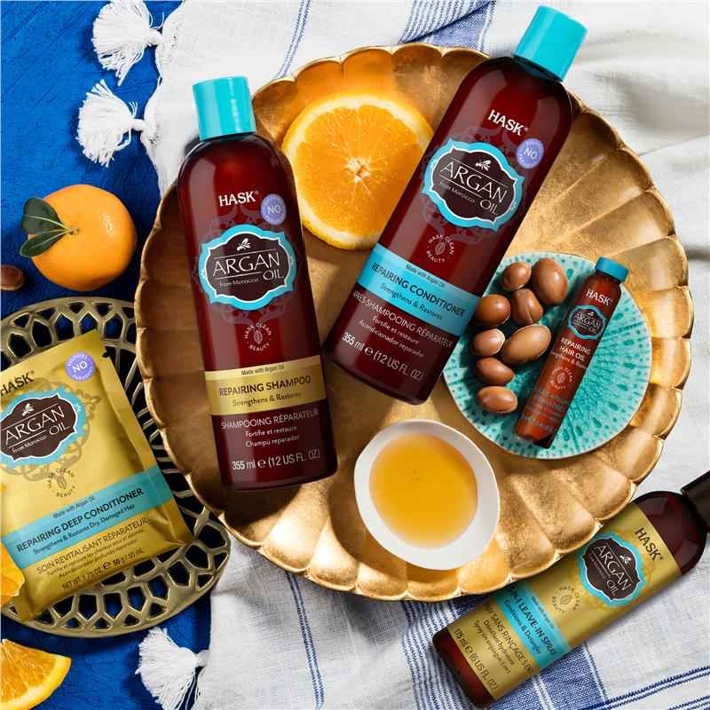 Hask Argan Oil Miracle Split Ends Damage Repair Cream 60ml