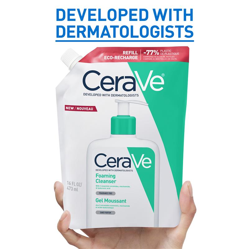 CeraVe Foaming Cleanser Eco-Recharge Refill 473ml