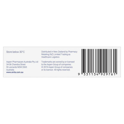 Emla Cream 1 x 5g Tubes + 2 Dressings