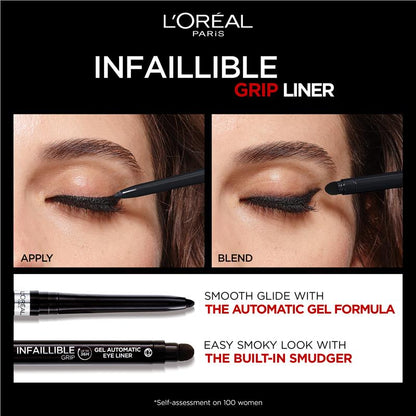 L'Oreal Paris Infallible Grip 36H Gel Automatic Eye Liner 13 Bordeaux
