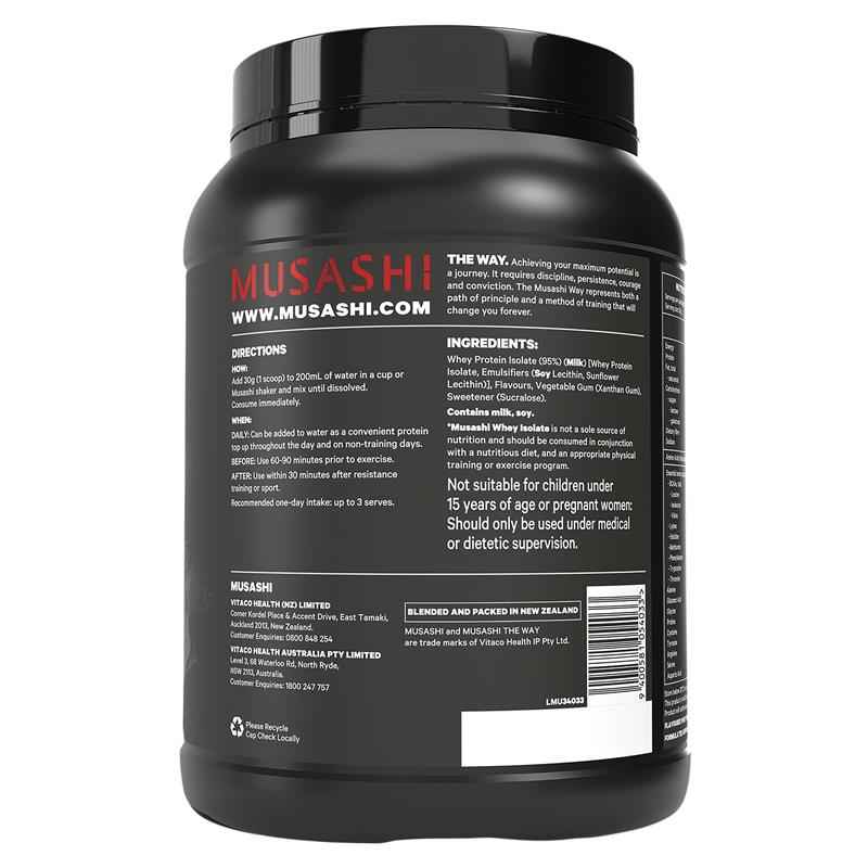 Musashi Whey Isolate Vanilla 900g