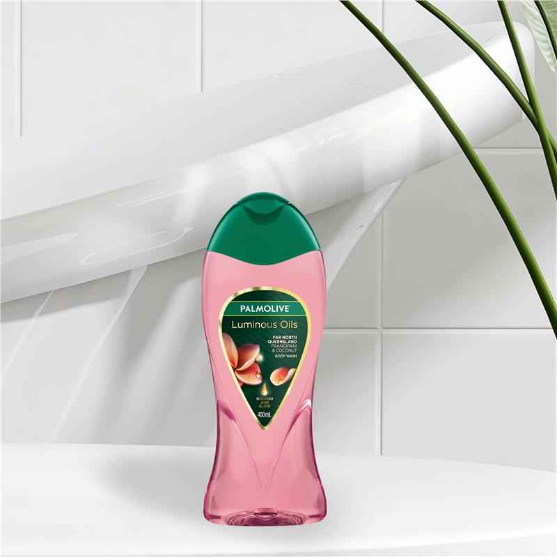 Palmolive Luminous Oils Body Wash Frangipani & Coconut 400ml
