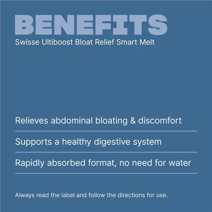 Swisse Bloat Relief Smart Melt 30 Tablets