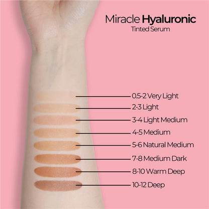 MCoBeauty Miracle Hyaluronic Tinted Serum 5-6 Medium/Tan