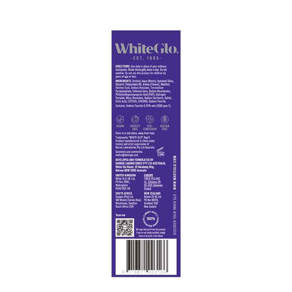 White Glo Toothpaste Purple Tooth Toner 115g