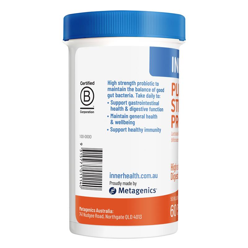 Inner Health Plus Double Strength Probiotic 60 Capsules